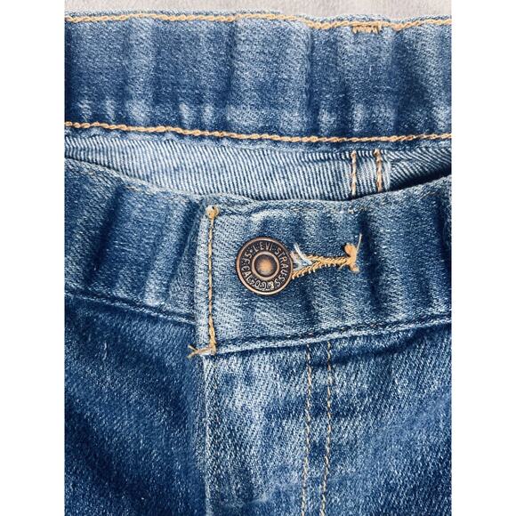 Vintage Levi's Ankle Jeans Mens 42 X 32 Denim Medium Wash High Rise Straight Leg - Picture 5 of 11